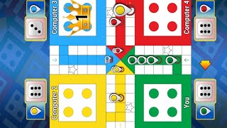 🔴LUDO KING GAME IN 4 PLAYER  Ludu game  Android gameplay 318 viralvideo [upl. by Ahsan]