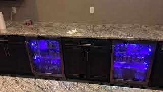 Avallon ABR241SGRH 140 Can 24quot Builtin Beverage Cooler Review [upl. by Oniuqa224]