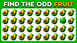 FIND THE ODD ONE OUT  FRUIT EDITION [upl. by Adrell]