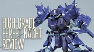 1627  HGUC Efreet Nacht OOB Review [upl. by Ikkela55]