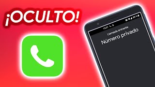 COMO LLAMAR con NÚMERO OCULTO en ANDROID 2024 [upl. by Nebur]