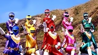 Carranger Vs Ohranger Henshin amp Roll Call [upl. by Hauser]