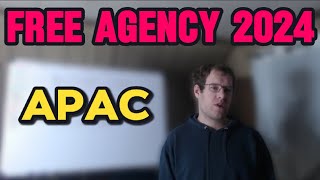 APAC Free Agency Preview 2024 [upl. by Partan624]