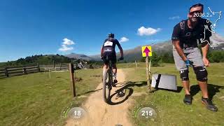 Inside Race POV Bike Transalp 2023 Stage 1 [upl. by Yentnuoc]