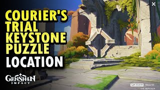 Couriers Trial Keystone Puzzle Locations Genshin Impact [upl. by Diamante]