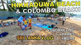 Sri Lanka Hikkaduwa and Colombo FAMILY LIFE TRAVEL VLOG [upl. by Alleyne21]