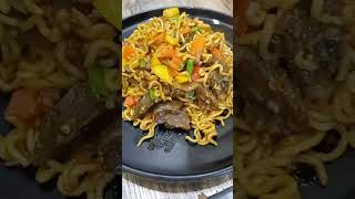 Peppered goat meat noodles 🍜 [upl. by Oettam]