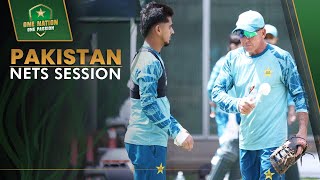 Pakistan Nets Session  Preparing for the first ODI against Australia tomorrow 🏏  PCB  MA2A [upl. by Rozalie]