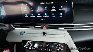 2024 Hyundai Elantra Hybrid  Controls [upl. by Alysoun]