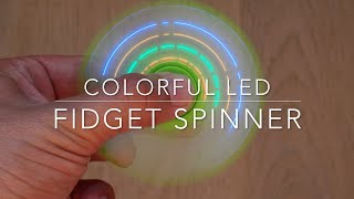 Colorful LED fidget spinner [upl. by Bedell]