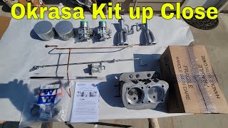 25 36 hp VW Engine Okrasa Wolfsburg West Dual Port Engine Kit Review close up [upl. by Eslehc336]