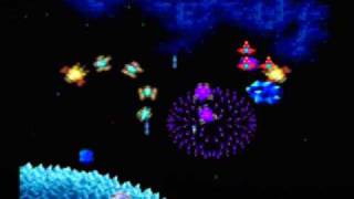 Galaga 90 Game Sample  TurboGrafx16 [upl. by Herman120]