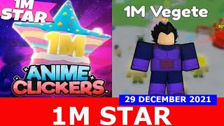 NEW UPDATE Secret 1M Companion 1M Anime Clicker Simulator ROBLOX  December 29 2021  UPDATE 6 [upl. by Foulk]