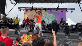 Juvenile x BrandCorner🎤🔥400 Degrees Live🔥during Bayou Boogaloo Fest  🎺 Nola Jazz Band 📸⚜️ [upl. by Dilks]