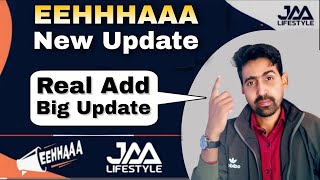 EEHHHAAA New Update  Jaa Lifestyle New Update Today  Jaa Lifestyle Latest Update [upl. by Anidam]