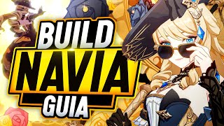 LA GUIA DEFINITIVA de NAVIA  Build Navia DPS CARRY  Genshin Impact [upl. by Morette]