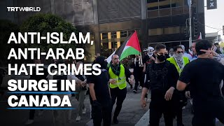 AntiMuslim hate crimes spike in Canada ‘by 1000’ [upl. by Hosea156]