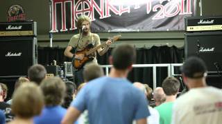 MonkeyFest Guitar Festival 2011  Guthrie Govan Andy James Godsized Jess Lewis amp Alex Hutchings [upl. by Airotciv]