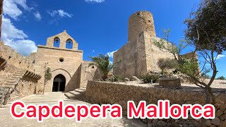 CAPDEPERA MALLORCA SPAIN 🇪🇸  WALKING TOUR [upl. by Aleda]