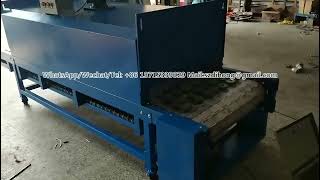 Tunnel furnace drying line stainless steel conveyor [upl. by Cherilynn]