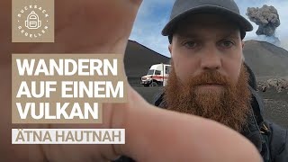 Krater Wanderung 🌋 Was wir auf Vulkan Ätna erlebt haben [upl. by Bennet58]