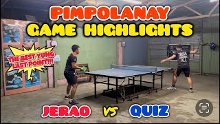 Table Tennis Game Highlights  Long pimples vs Long Pimples [upl. by Kenney]