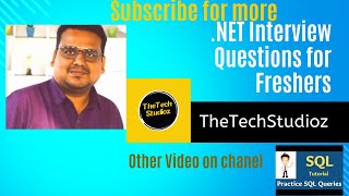 NET Interview Questions for Freshers amp 02 Years Experience  NET Interview Preparation [upl. by Alya950]