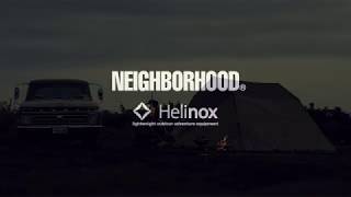 COLLABORATION 2016 Neighborhood x Helinox [upl. by Chane784]