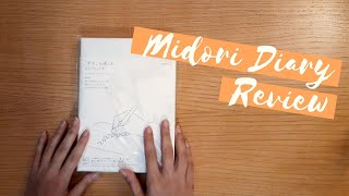 Midori Diary A5 Review [upl. by Sualkcin638]