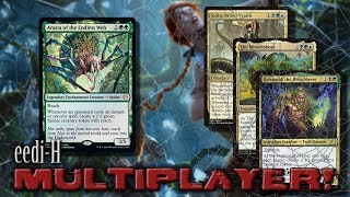 Arasta Spider Tribal vs Sidisi The Mimeoplasm amp Grismold  Commander EDH gameplay  eedi H tribalkai [upl. by Mongeau234]