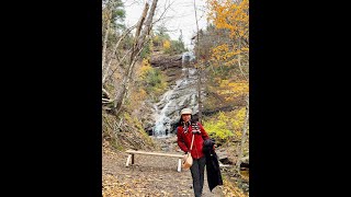 BEULACH BAN FALLS Aspy River  Cabot Trail  Nova Scotia CANADA [upl. by Ilhsa]