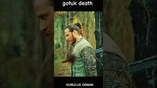 Gotuk death  Kurulus Osman season 3 episode 68 shorts [upl. by Eseilana43]