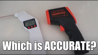 Is an infrared Thermometer more accurate then a meat thermometer [upl. by Yeliak]