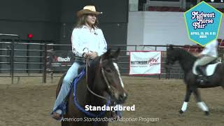 Watch the Striking Standardbred horses at Midwest Horse Fair [upl. by Aneled862]