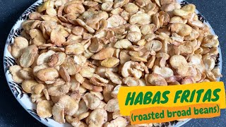 Air Fried Broad Beans  Healthy low calorie snack [upl. by Kaete545]