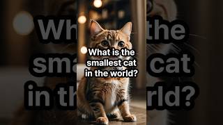 What is the smallest cat in the world facts theillustratedcompendiumofamazinganimalfacts [upl. by Kiehl]