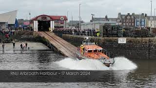 RNLB Inchcape 17 March 2024 [upl. by Enier]