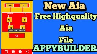 free highquality app aia file appybuilder [upl. by Saimon497]