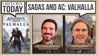 How the Viking Sagas Shaped Assassins Creed Valhalla  History Podcast [upl. by Nnaycart]