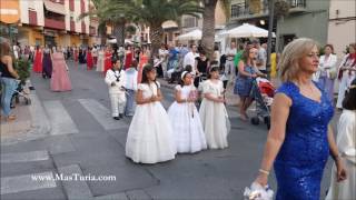 L´Eliana Fiesta de la Virgen del Carmen 2016 [upl. by Ylrebnik]