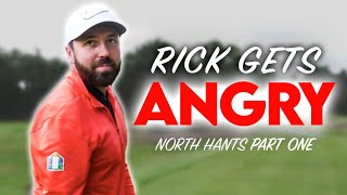 He Gets ANGRY  Rick Shiels vs Peter Finch  North Hants Golf Club Part 1 [upl. by Ayana]