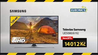 Black Friday  televize Samsung UE50MU6192 [upl. by Ahsenit]