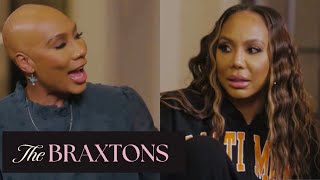 Towanda and Tamar MAD At Each Other Over Not Talking The Braxtons thebraxtons [upl. by Fulviah519]