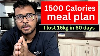 My 1500 Calorie Meal Plan Full day of eating [upl. by Areht]