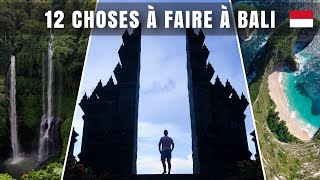 12 Choses à faire à Bali en Indonésie [upl. by Tristan373]