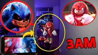 DO NOT WATCH SONIC THE HEDGEHOG 2 MOVIE AT 3AM OR SONICEXE KNUCKLESEXE APPEAR  SONICEXE IS REAL [upl. by Joye399]