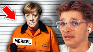 ANGELA MERKEL ist Frankfurt RAPPER  Ton Verändert Reaktion [upl. by Enyluqcaj]