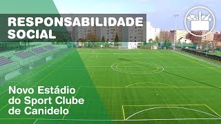 Novo Estádio do Sport Clube de Canidelo – um projeto social [upl. by Aiouqes664]