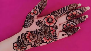 Top 3 Stylish Mehndi design  Simple henna design  Mehndi designs  Cone designs Mehandi ka design [upl. by Gardener875]