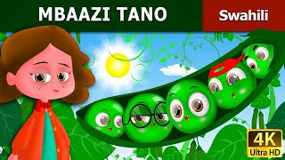 Mbaazi tano  Five Peas in A Pod in Swahili  Swahili Fairy Tales [upl. by Kellia]